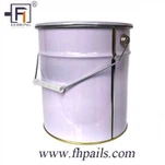 5 literes kültéri citronella vödör gyertya fogantyúval