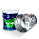 15 literes kerek fém vas horganyzott vödör zsír tárolására